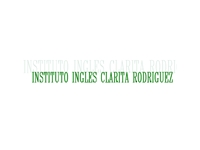 logo INSTITUTO INGLES CLARITA RODRIGUEZ